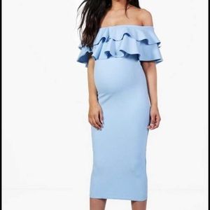 Maternity midi dress